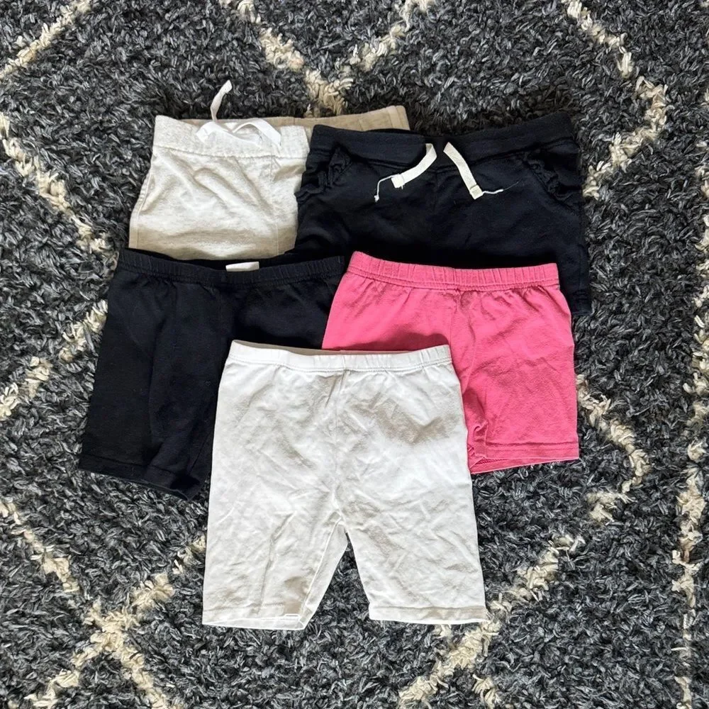 Bundle of 5 Girls Toddler Shorts